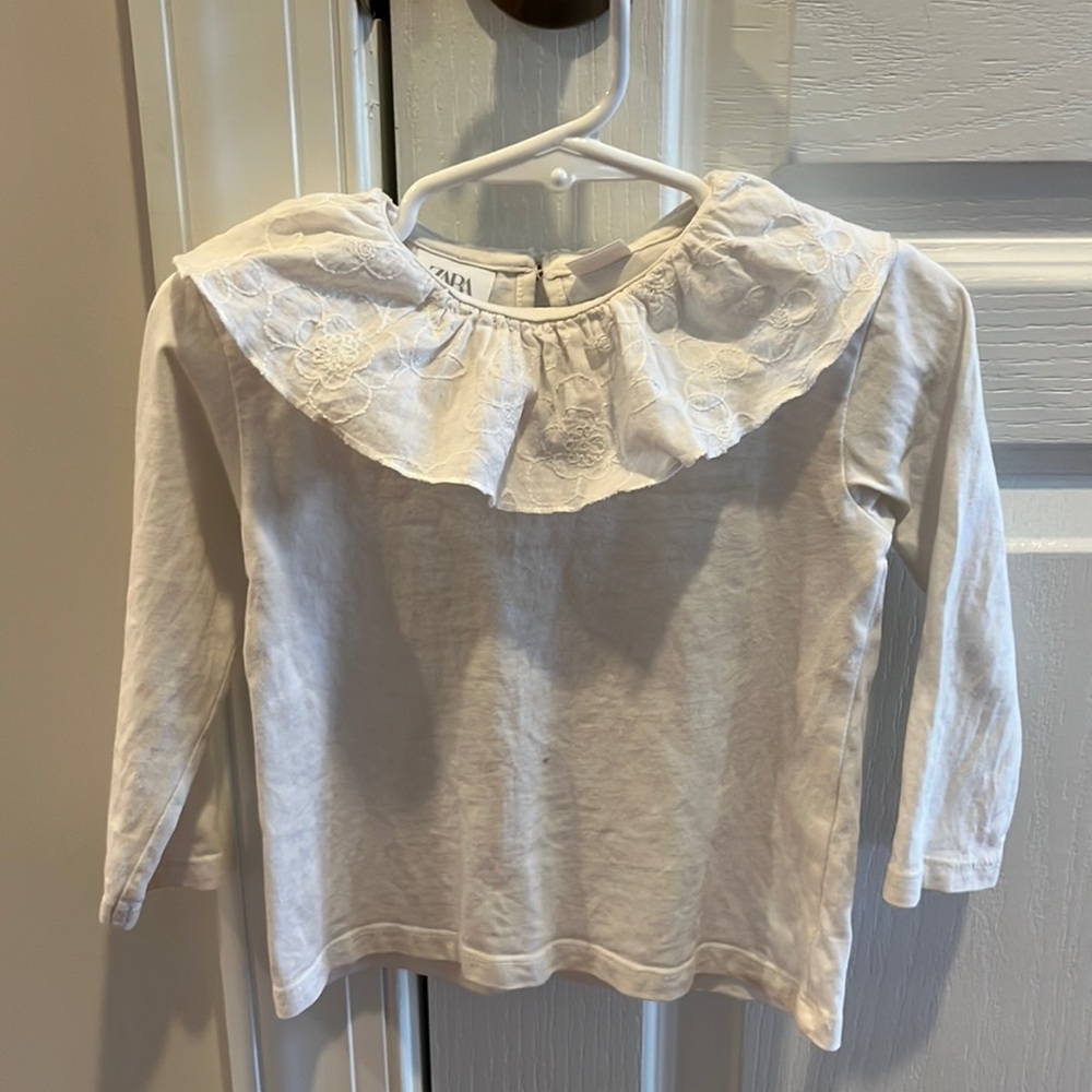 Zara girl blouse shirt